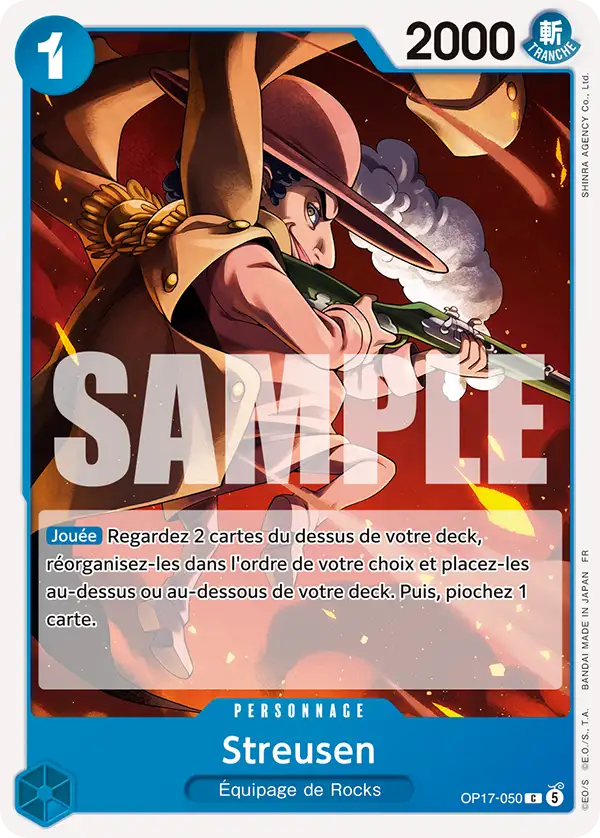 Carte One Piece OP17-050 Streusen | LorenZone