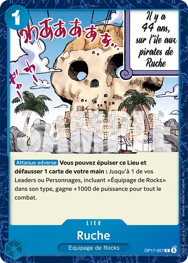 Carte One Piece OP17-057 Ruche (Tournoi 4e anniversaire) | LorenZone