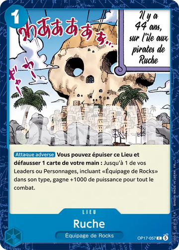 Carte One Piece Ruche OP17-057 V1 - Les Guerriers les Plus Puissants au Monde