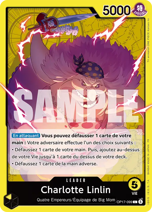 Carte One Piece OP17-099 Charlotte Linlin | LorenZone