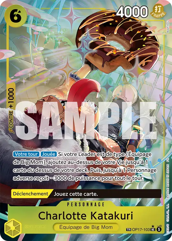 Carte One Piece OP17-103 Charlotte Katakuri | LorenZone