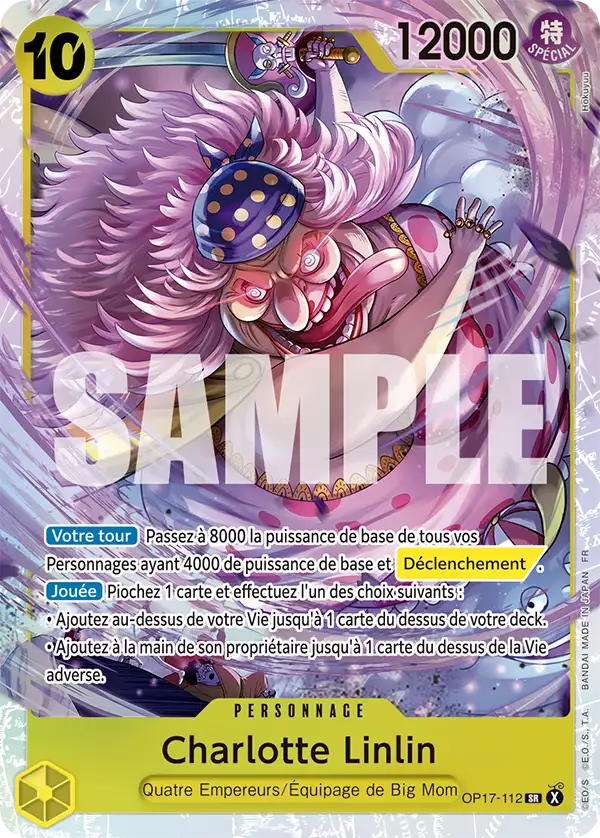 Carte One Piece OP17-112 Charlotte Linlin | LorenZone