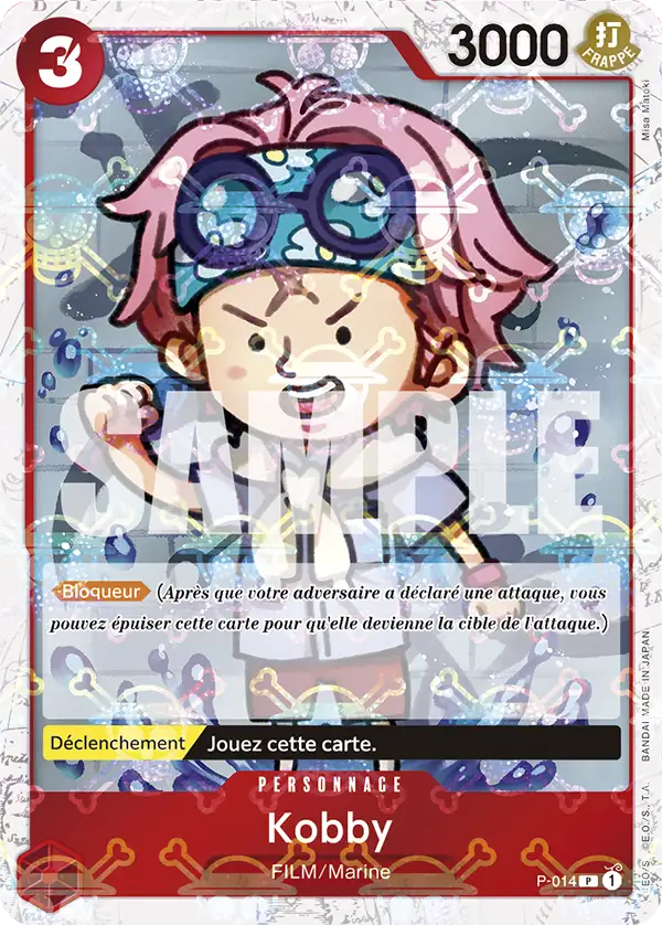 Carte One Piece P-014 Kobby V2 | LorenZone