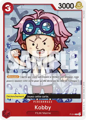 Carte One Piece Kobby P-014 V1 - The Best