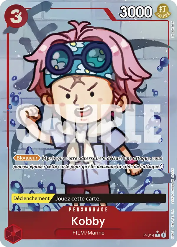 Carte One Piece P-014 Kobby V3 | LorenZone