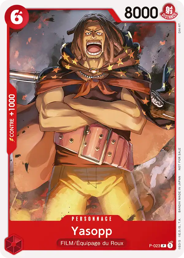 Carte One Piece P-023 Yasopp | LorenZone