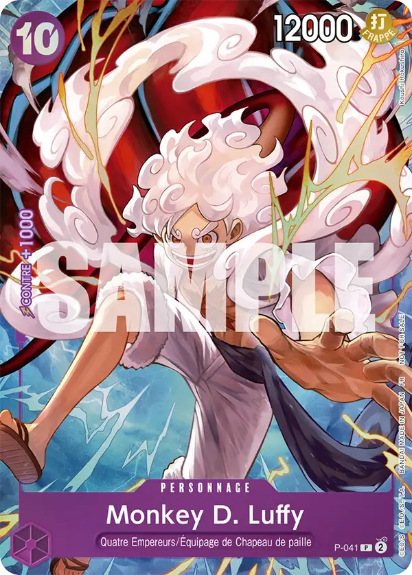 Carte One Piece P-041 Monkey D. Luffy | LorenZone
