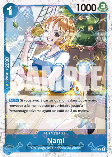 Carte One Piece Nami P-053 V2 - The Best