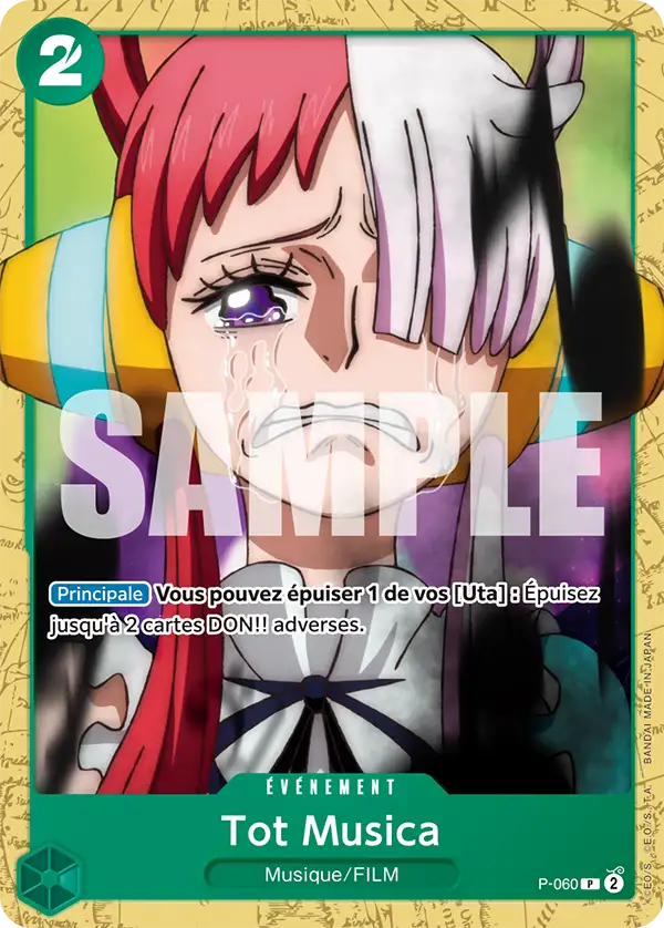 Carte One Piece P-060 Tot Musica | LorenZone