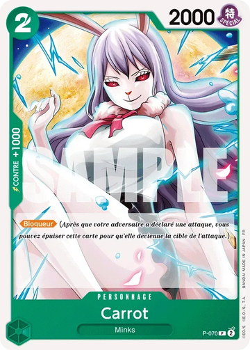 Carte One Piece Carrot P-070 V1 - The Best Vol.2