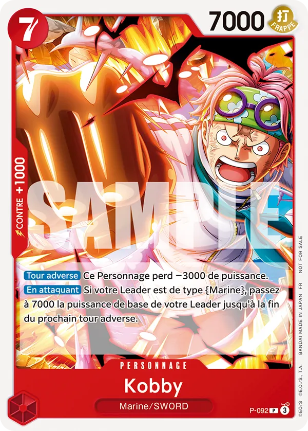 Carte One Piece P-092 Kobby V1 | LorenZone