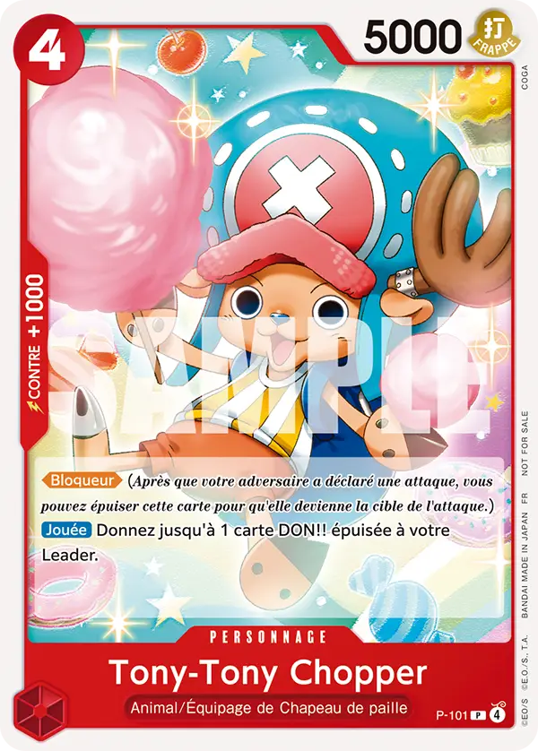 Carte One Piece P-101 Tony-Tony Chopper V1 | LorenZone