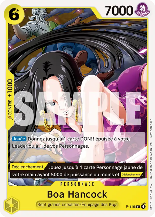 Carte One Piece P-115 Boa Hancock V1 | LorenZone