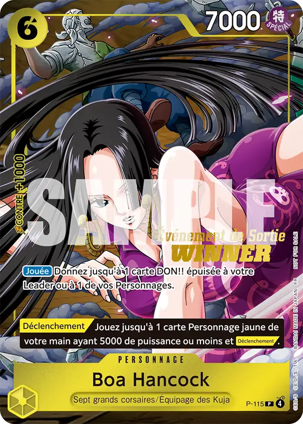 Carte One Piece P-115 Boa Hancock V2 | LorenZone