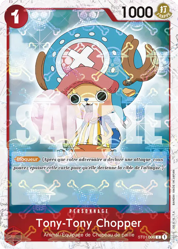 Carte One Piece Tony-Tony Chopper ST01-006 V2 - The Best