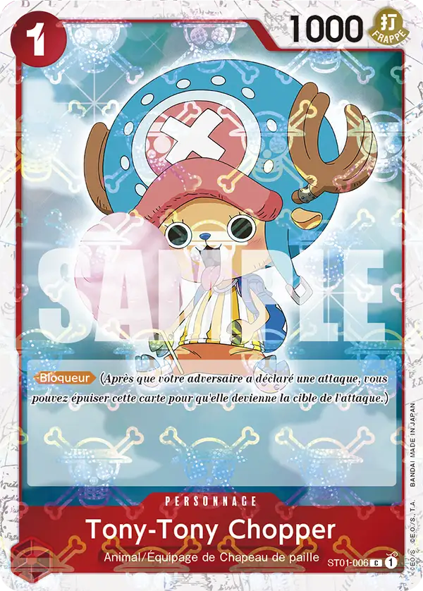 Carte One Piece ST01-006 Tony-Tony Chopper V2 | LorenZone