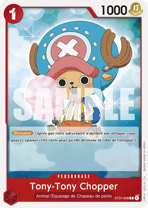 Carte One Piece ST01-006 Tony-Tony Chopper V1 | LorenZone
