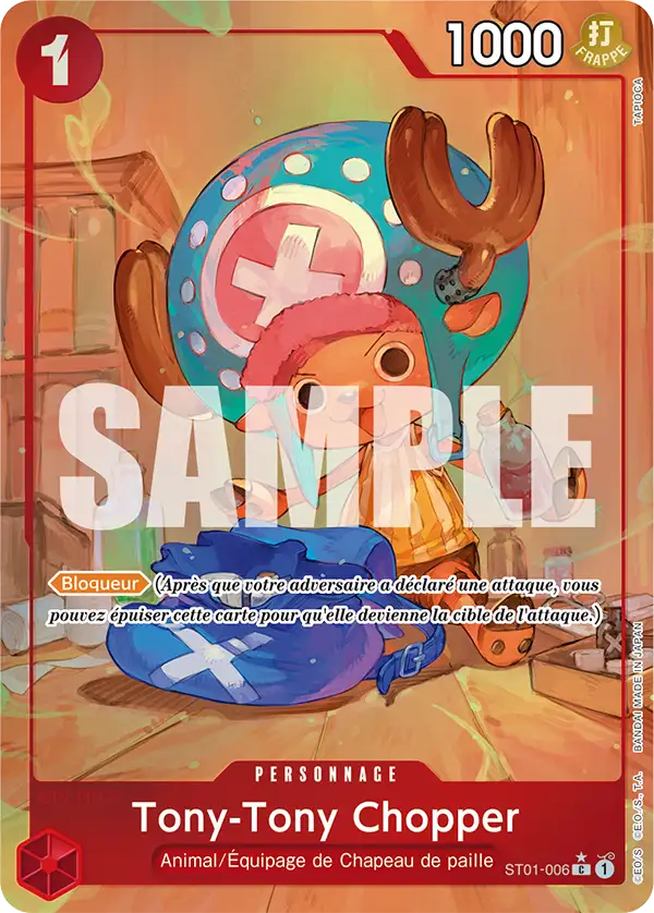 Carte One Piece ST01-006 Tony-Tony Chopper V4 | LorenZone