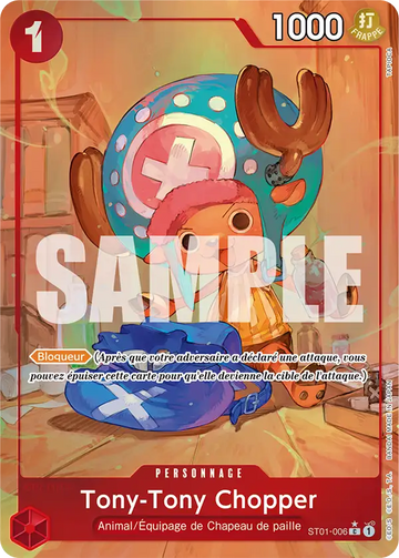 Carte One Piece Tony-Tony Chopper ST01-006 V4 - The Best