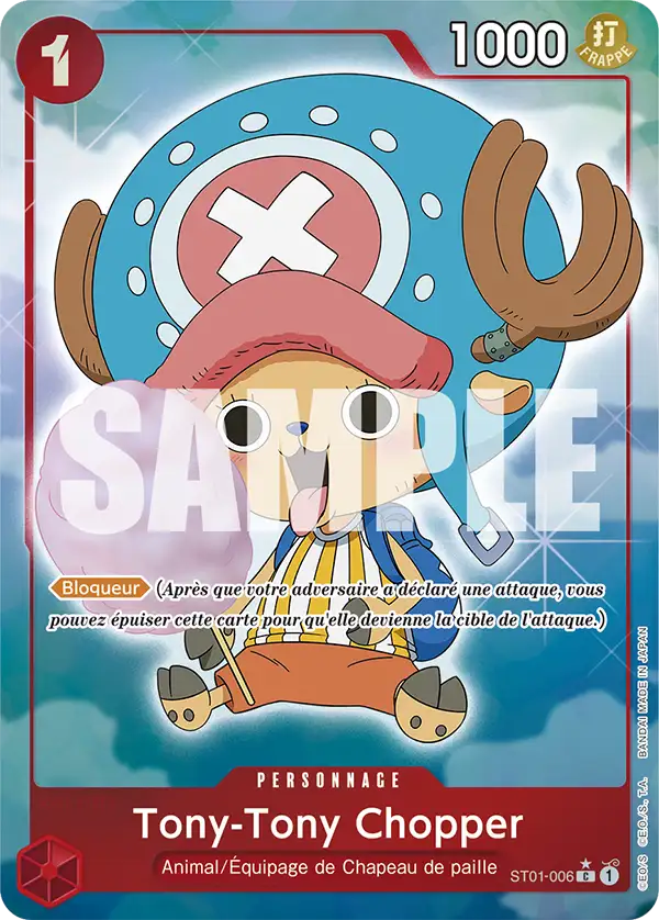 Carte One Piece ST01-006 Tony-Tony Chopper V3 | LorenZone