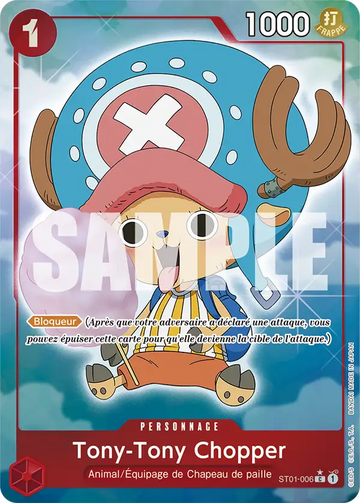 Carte One Piece Tony-Tony Chopper ST01-006 V3 - The Best