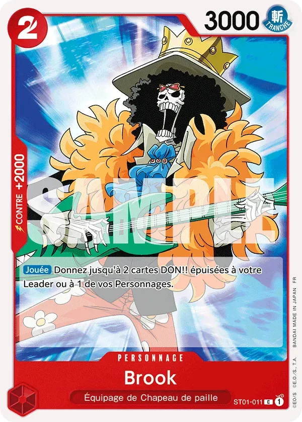 Carte One Piece ST01-011 Brook V1 | LorenZone