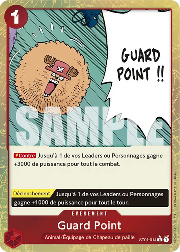 Carte One Piece Guard Point ST01-014 V3 - The Best