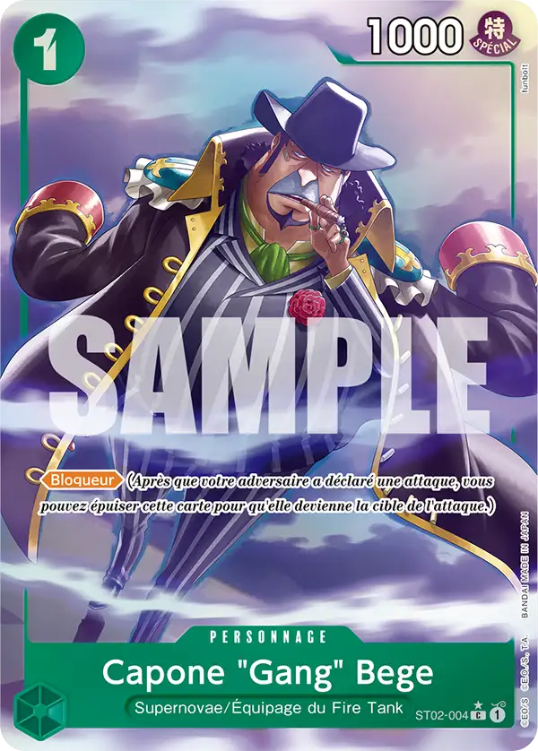 Carte One Piece ST02-004 Capone "Gang" Bege V4 | LorenZone