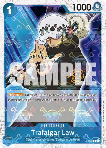 Carte One Piece Trafalgar Law ST03-008 V2 - The Best