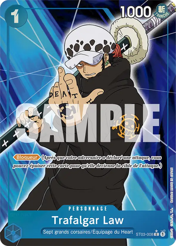Carte One Piece Trafalgar Law ST03-008 V3 - The Best