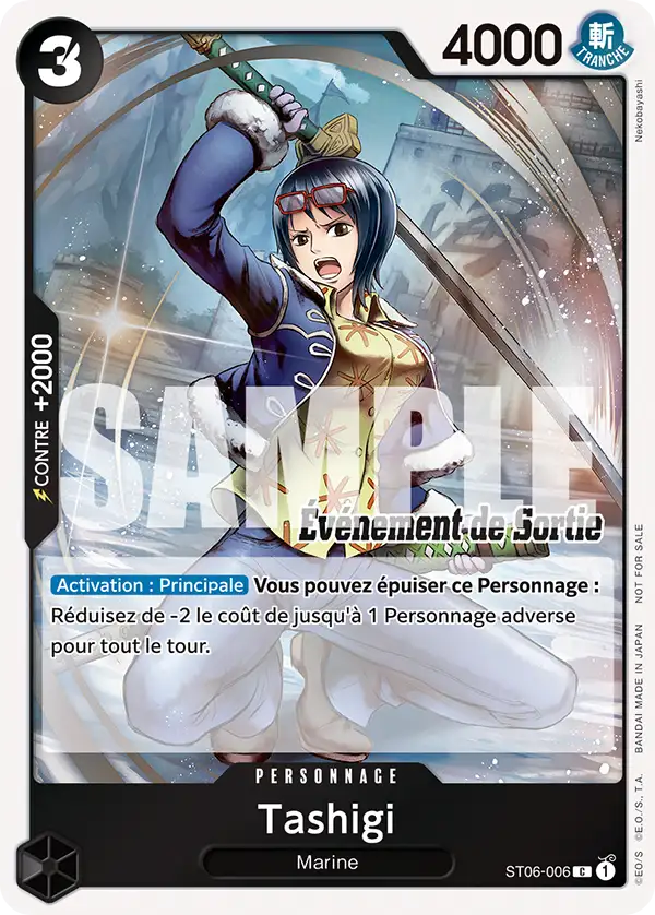 Carte One Piece ST06-006 Tashigi V3 | LorenZone