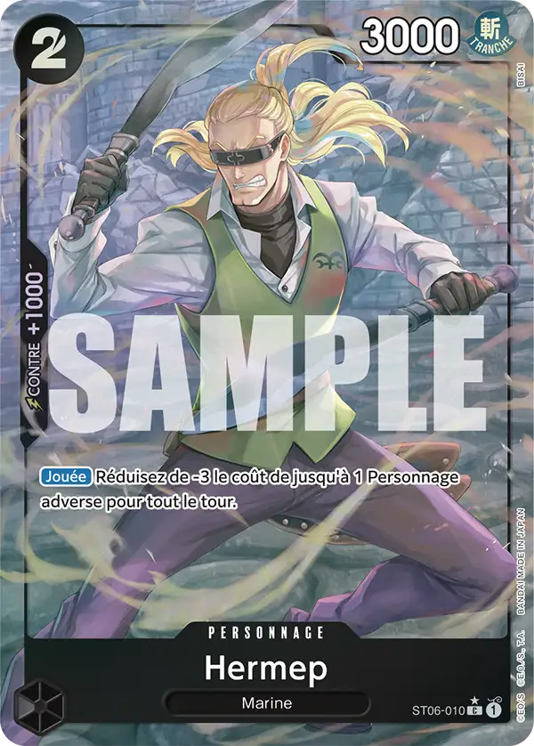 Carte One Piece ST06-010 Hermep V3 | LorenZone