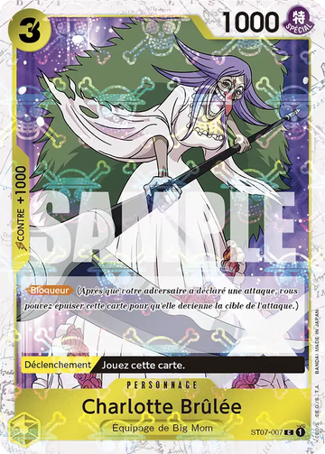 Carte One Piece Charlotte Brûlée ST07-007 V2 - The Best