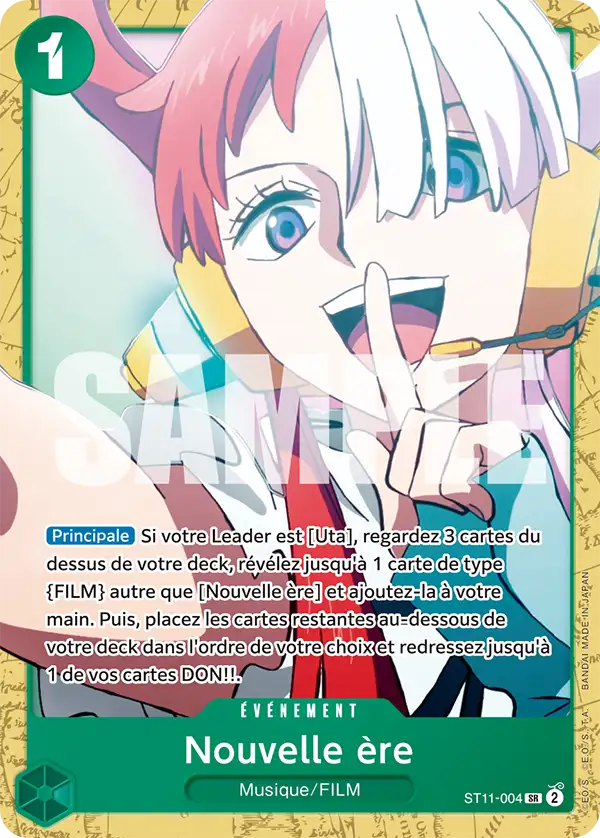 Carte One Piece ST11-004 Nouvelle ère | LorenZone