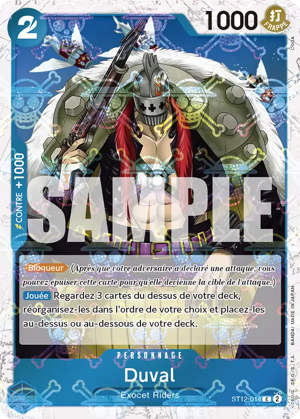 Carte One Piece ST12-014 Duval V2 | LorenZone