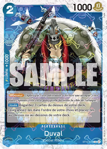 Carte One Piece Duval ST12-014 V2 - The Best