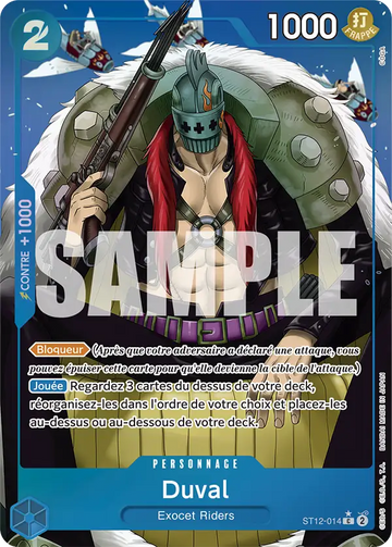 Carte One Piece Duval ST12-014 V3 - The Best