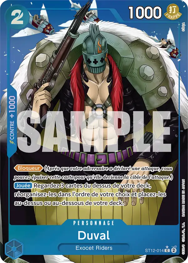Carte One Piece ST12-014 Duval V3 | LorenZone