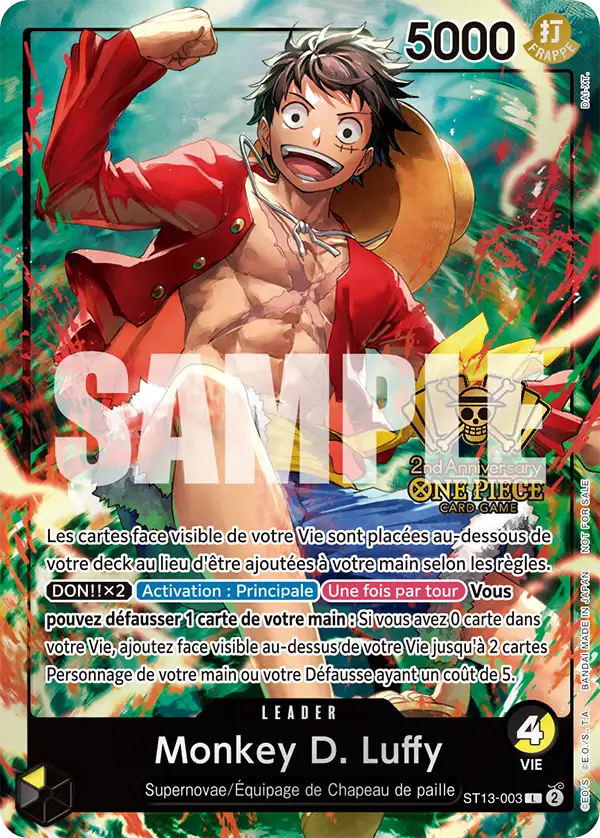 Carte One Piece ST13-003 Monkey D. Luffy | LorenZone