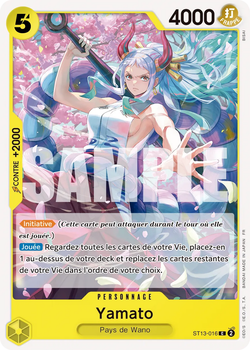 Carte One Piece ST13-016 Yamato | LorenZone