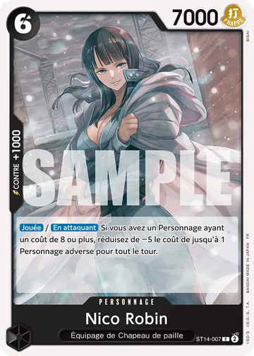 Carte One Piece Nico Robin ST14-007 V1 - The Best Vol.2