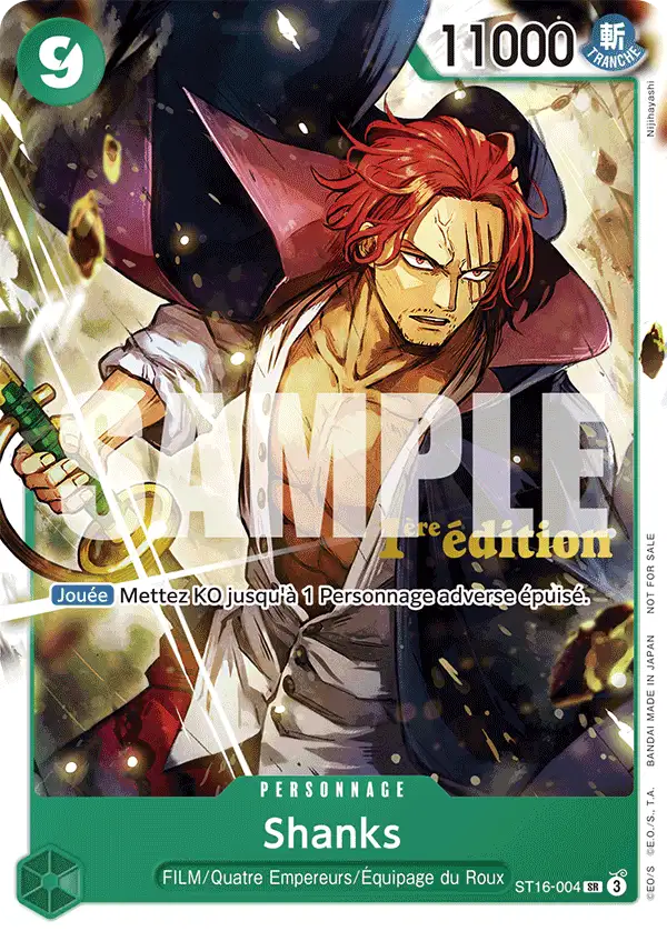 Carte One Piece ST16-004 Shanks V2 | LorenZone