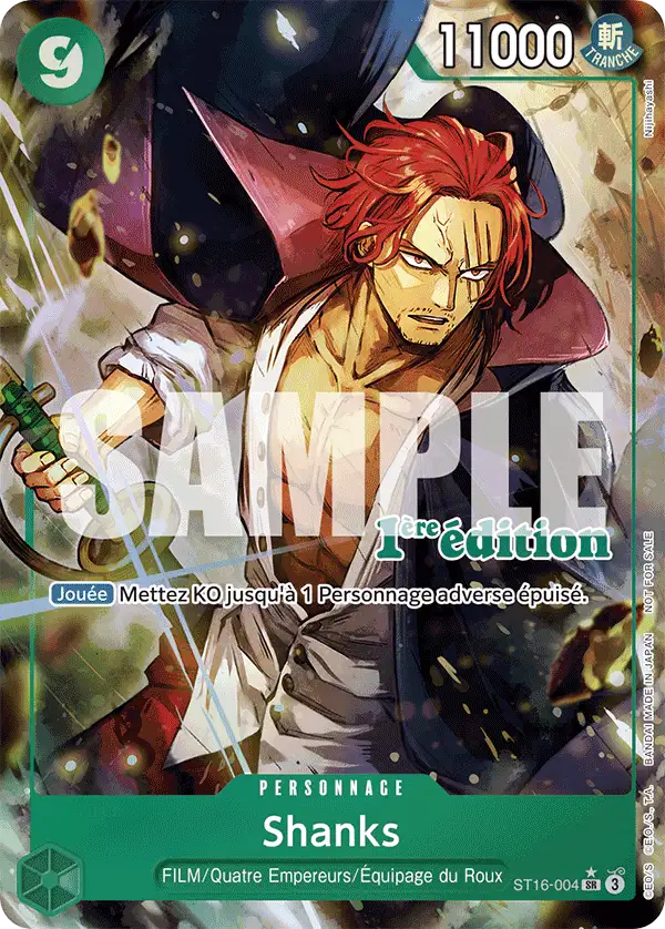 Carte One Piece ST16-004 Shanks V3 | LorenZone