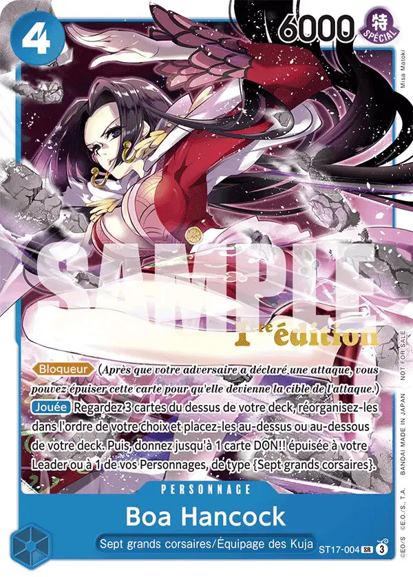 Carte One Piece ST17-004 Boa Hancock V2 | LorenZone
