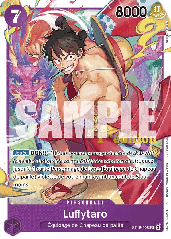 Carte One Piece ST18-005 Luffytaro V2 | LorenZone