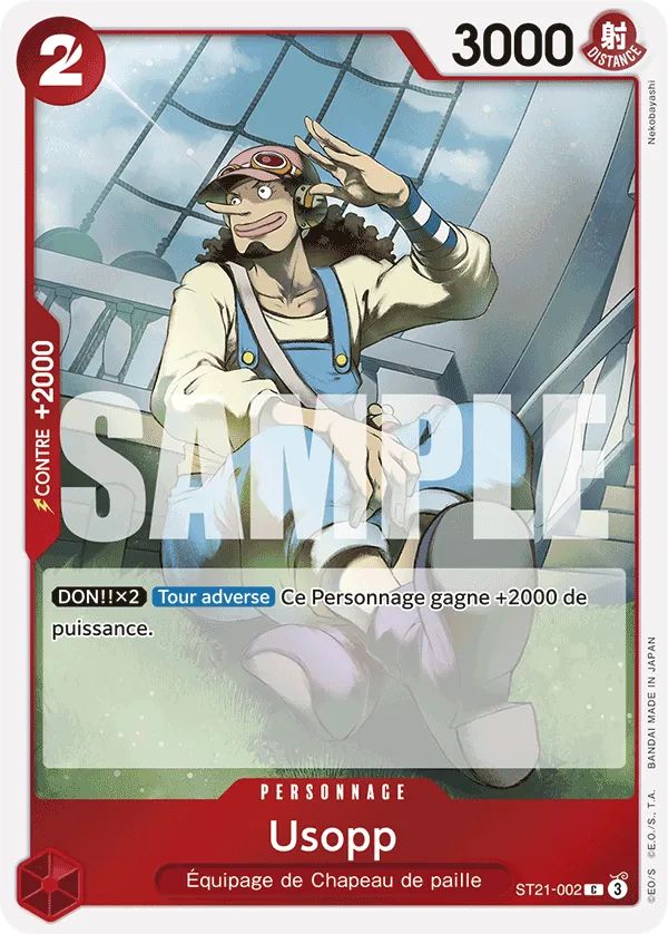 Carte One Piece ST21-002 Usopp V1 | LorenZone