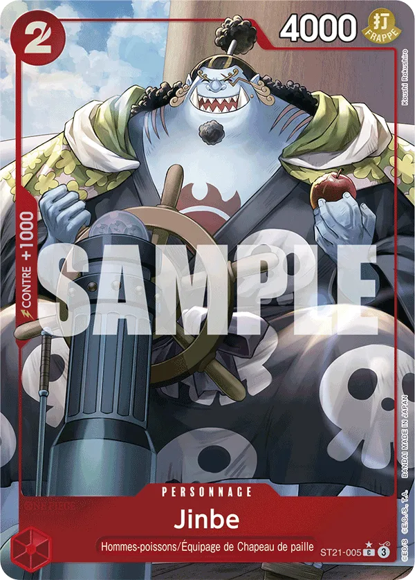 Carte One Piece ST21-005 Jinbe V2 | LorenZone