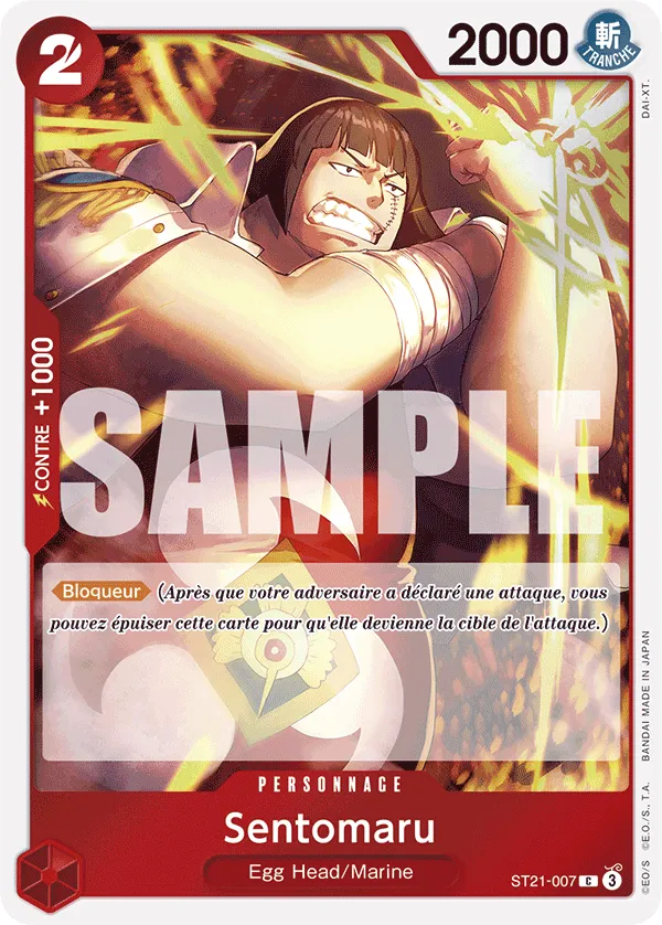 Carte One Piece ST21-007 Sentomaru V1 | LorenZone