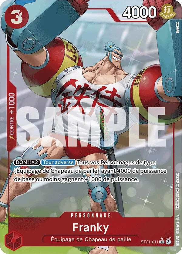 Carte One Piece ST21-011 Franky V2 | LorenZone