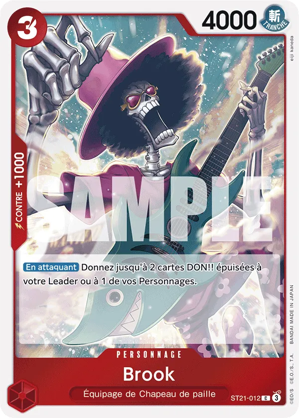 Carte One Piece ST21-012 Brook V1 | LorenZone